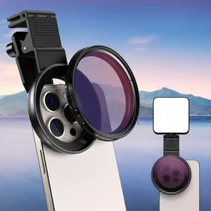 APEXEL 67mm CPL Filter, Clip-on Camera Lens Filter Kit, Polarizer Filter for Enhanced Photography, Mobile Phone Lens CPL Filter for Perfect Exposure, Electronics Accessories