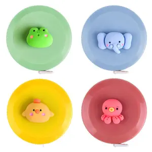 4 count Soft Measuring Tape for  Measurements Retractable,Cute Tape Measures Tailor Measuring Tape for Sewing 60 in / 1.5 M Tailors Measure Tape with Fractions Measure Ruler for Sewing