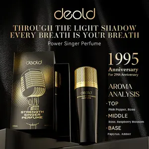 Vintage Microphone Shaped Niche Luxury Perfume | Warm Spicy Oriental Notes