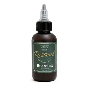Rassoul Beard Oil - 2 fl oz - Moisturizing & Conditioning Formula for Healthy Beard Growth - Natural Essential Oils for Shine & Scent - Nourishing Smoother Scented Aroma Fragrance