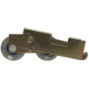 (DR-266) Zinc Tandem Roller for Sliding Glass Doors| 1 ¹/₄" Wheels