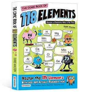 【TIKBOOKS】The 118 Elements: A Fun Comic Guide to the Periodic Table Your First Adventure in Chemistry  The ultimate chemistry companion that makes learning pure fun!