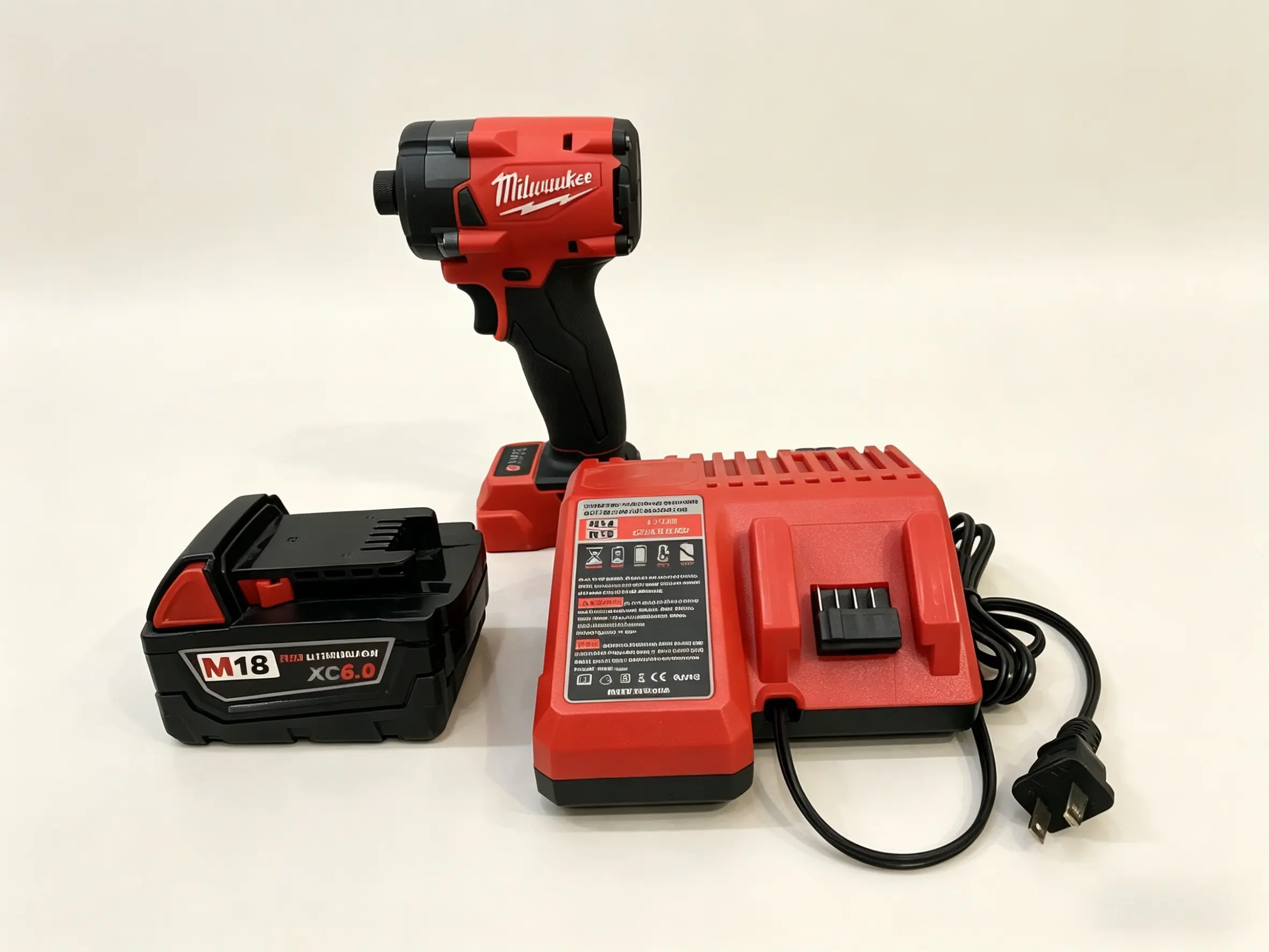 Milwaukee M18 300N.m Brushless Cordless Screwdriver Handheld Power Tool For Furniture Assembly Hardware Fixing Daily Maintenance Adjustable Torque Compact Body Stable Rotation And Comfortable Grip Structure