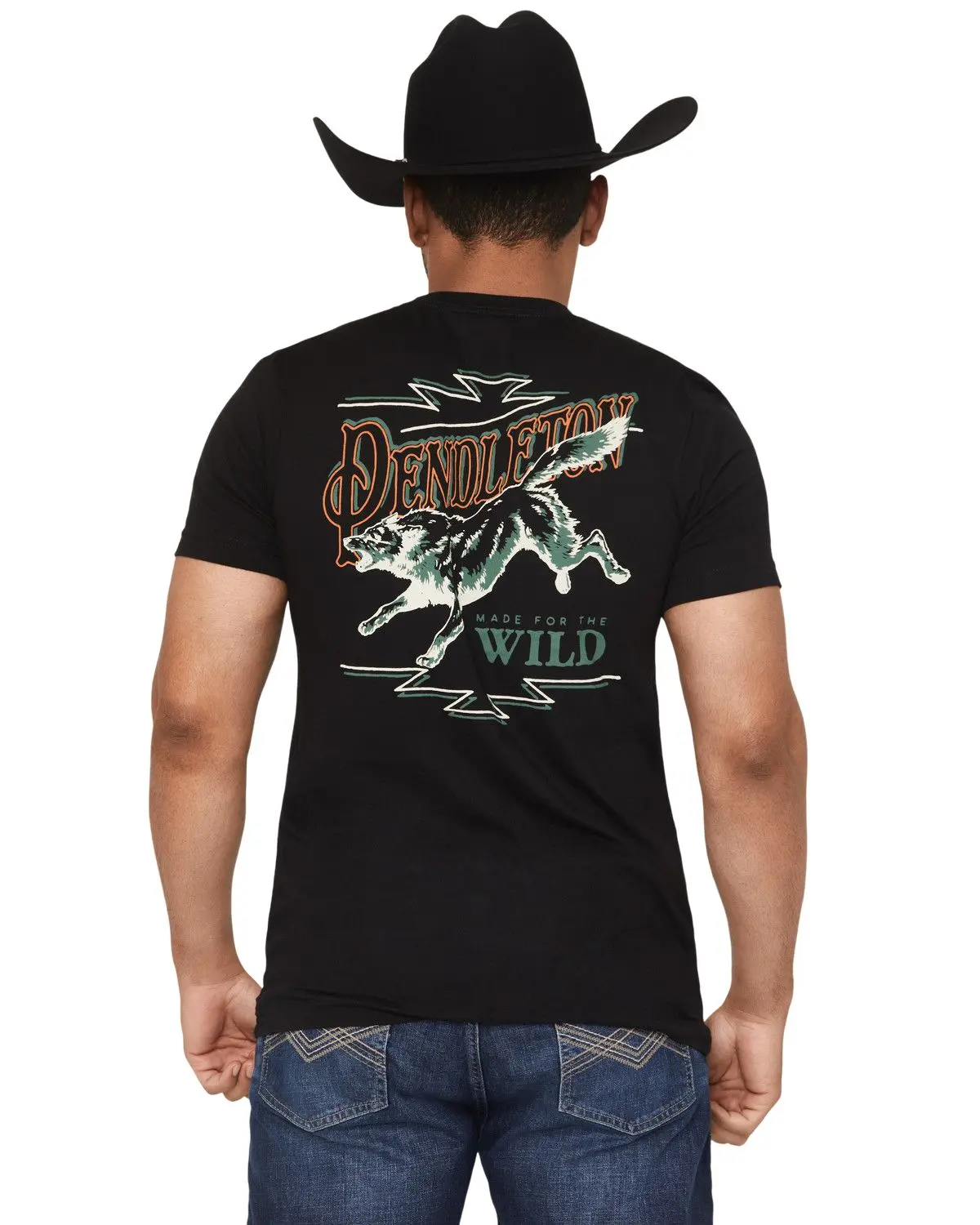 Pendleton Men's Men'S Wild Wolf Short Sleeve Graphic T-Shirt - Rg1440-74757