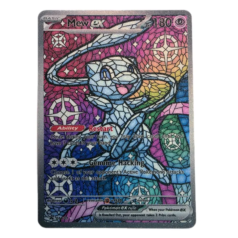 ancient mew holographic pokemon card Credit Card Holographic Credit Card & Debit Card Skin Flex Design Store The acceptable range of cards within the Near Mint condition includes both cards with no imperfections and cards with a few slight imperfections Ancient Mew - Late Revision: