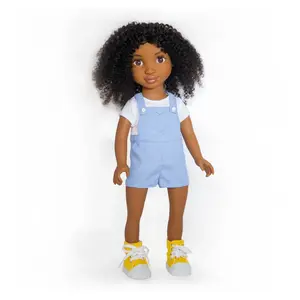 Healthy Roots Toy Doll Zoe Styleable Hair Soft Torso 18"