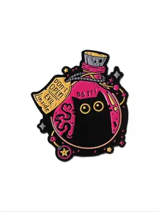 Cute Cat Design Brooch, Fashion Alloy Badge for Daily Clothing Decor, Trendy All-match & Exquisite Brooch for Birthday Gift, Clip