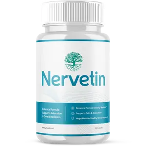 Nervetin Advanced Nerve Support Pills Natural Vitamin Supplement Once Daily 60 Capsules