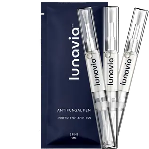 【1 Pack of 3 Pen】Lunavia Antifungal Pen, UNDECYLENIC ACID 25% - Most of Athlete‘s FootJock Itch and Ringworm