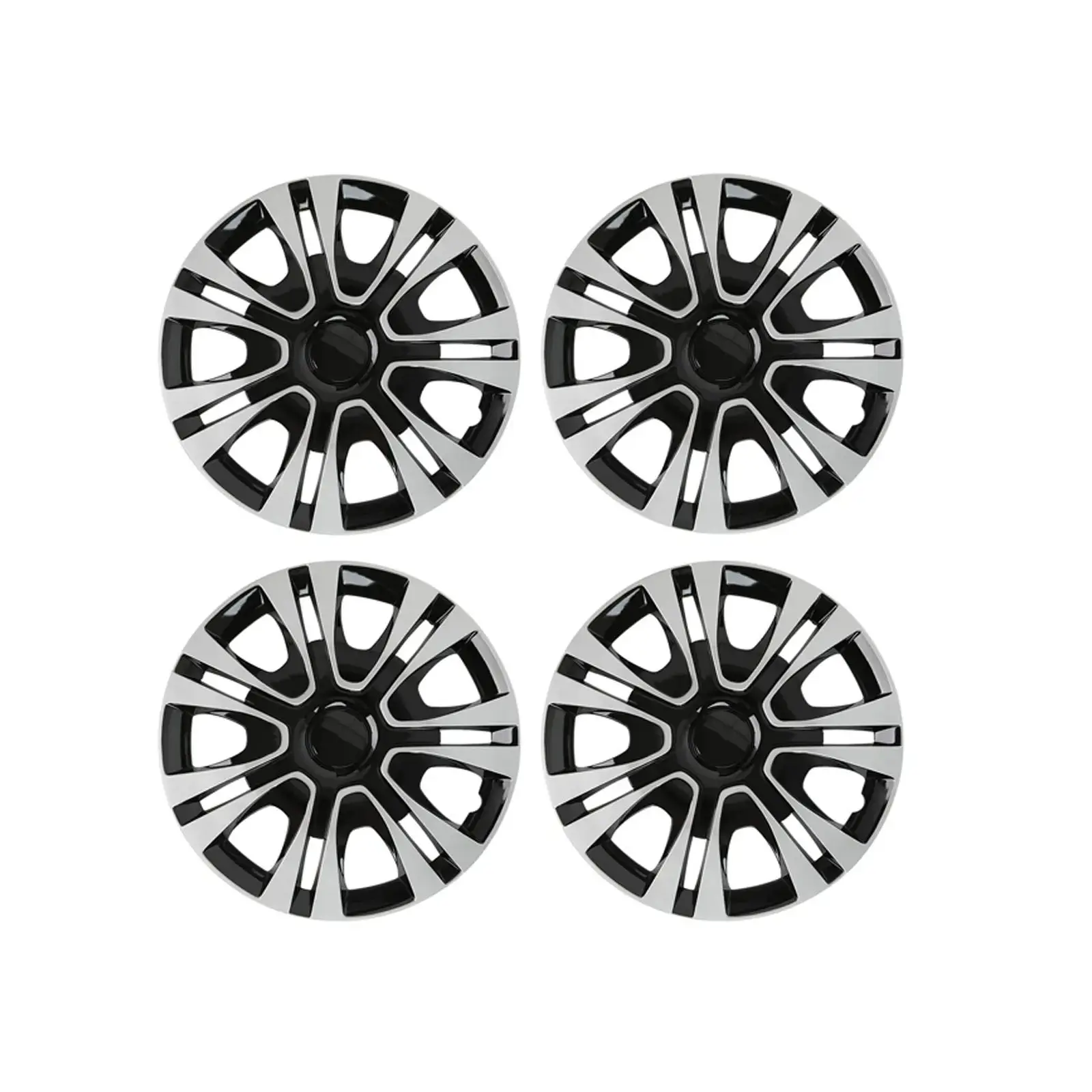 4pcs/Set R15 Wheel Cover Hubcap Universal Replacement Hub Caps Iron Steel Wheel Rim Cover 15 Inch Tire Accessory Hubcap