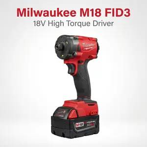 Milwaukee FID3 Impact Driver 300Nm Compact Power bauer Tool cept ions For Garage Use multipurpose screwdriver mount tv m18 compatible quick-release ratchet construction gear diy task straight hole ElectricTool Cabinet hydraulic brake system strip light