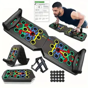 1 Set Push-up Training Board, Home Push-up Training Board, Chest Muscle Abdominal Muscle Training Equipment for Men & Women, push board, Fitness Enthusiasts, Upper Body Strength, Portable Design
