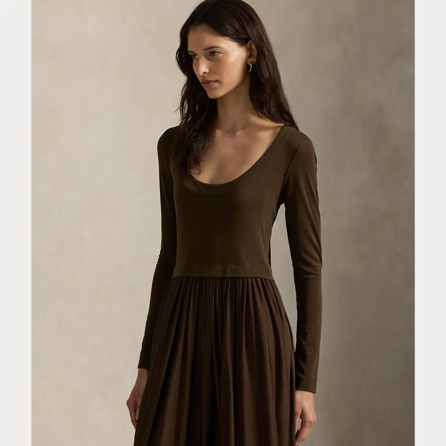 Polo Ralph Lauren - Tie-Back Jersey Maxidress