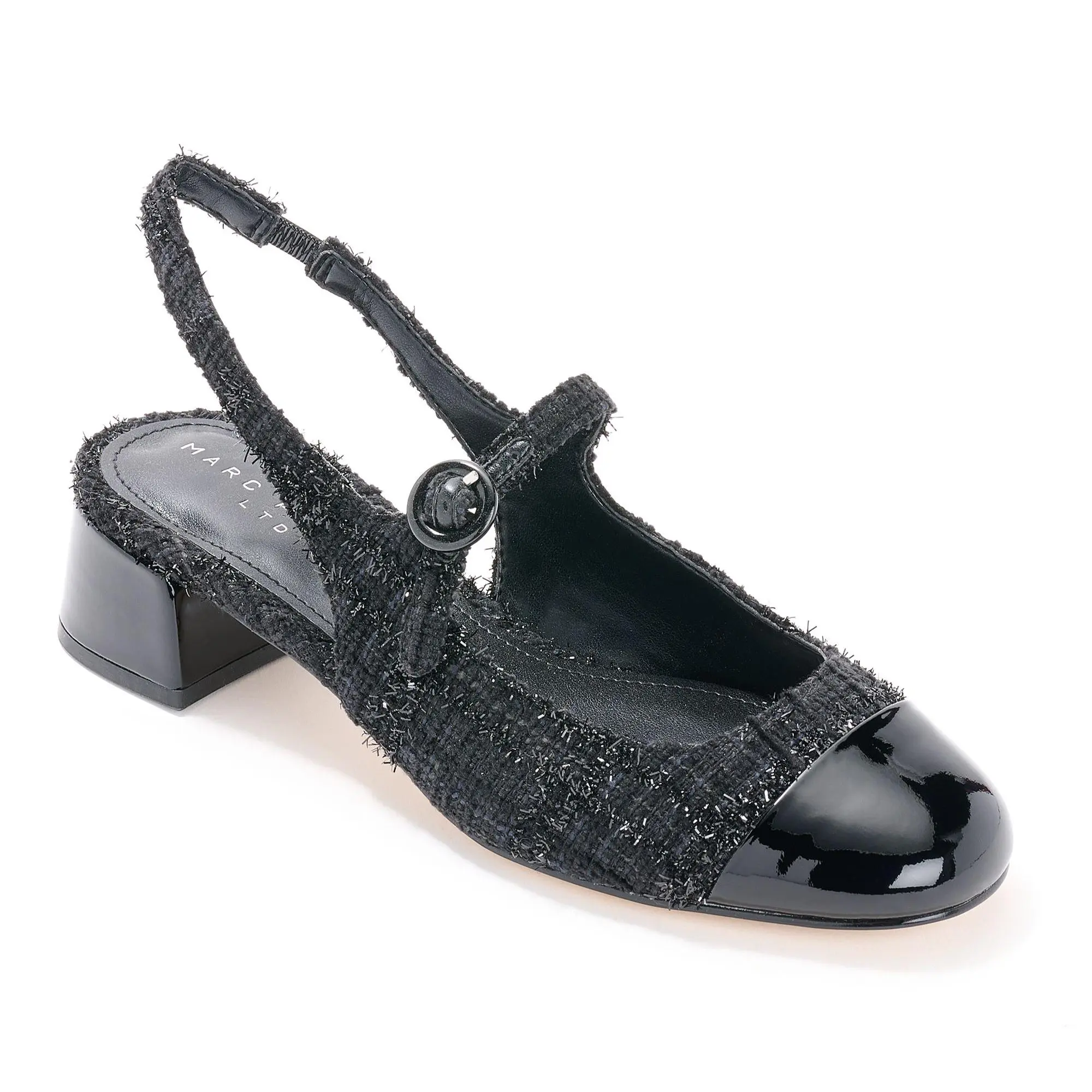 Marc Fisher LTD Tweed Mary Janes Martie- QV