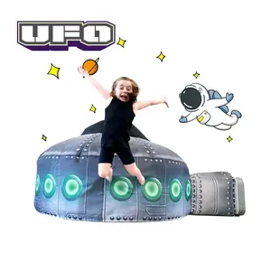 The Original Patented AirFort - Build A Fort in 30 Seconds, Inflatable Fort for Kids, Play Tent for 3-12 years, A Playhouse Where Imagination Runs Wild, Fan not included (UFO)