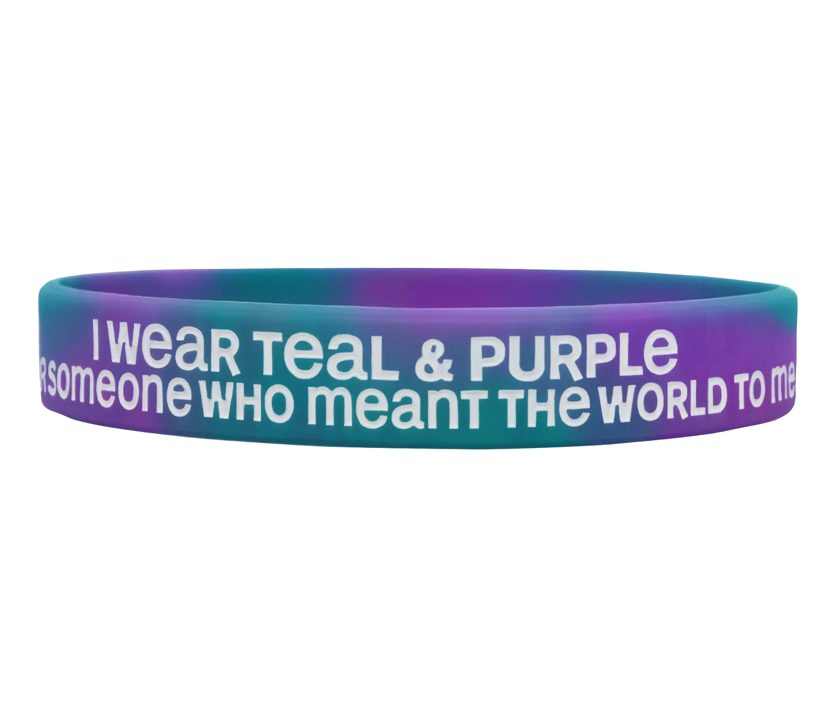 Meant the World to Me Silicone Wristband