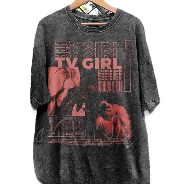 [Sale Up To 30%] Vintage TV Girl T-Shirt Gift For Him and Her, TV Girl Vintage Unisex Shirt, 90s Retro Design Graphic Tee
