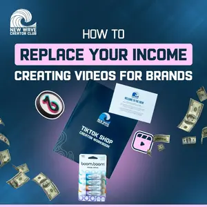 Ultimate TikTok Shop Affiliate Training Guide – New Wave Creator Club Workbook & Training Course – Mindset, Copywriting, Sales Psychology, Content Structure, Creator Blueprint for Success