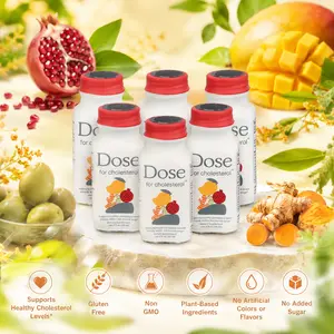 Dose for Cholesterol | Natural Heart Health Supplement Shot | 2 fl oz