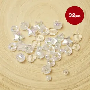 RED by KISS Luxury Heart & Star Hair Beads (32pcs)