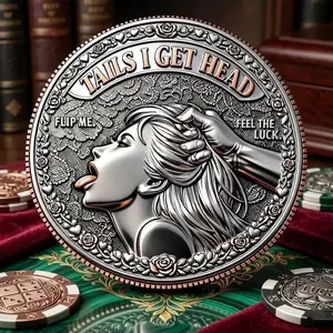 Heads I Get Tail  Funny Commemorative Coin 3d.png