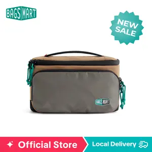【NEW IN】Bagsmart 4.5L Hanging Toiletry Bag - Waterproof Cosmetic Organizer with 5 Mesh Pockets & 360° Rotating Hook for Women, Perfect for Gym & Camping‌ TikTokShopfalldealsforyou