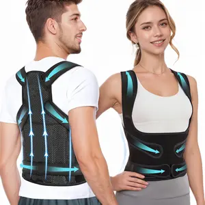 Posture Corrector for Men & Women - Back Brace Support Brace for Upper Back Pain, Neck & Shoulder Pain Relief - Adjustable Posture Correcting Straps for Improving Alignment