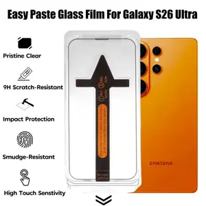 High-Definition Privacy Tempered Glass Film for Samsung Galaxy S26 Ultra S26+ Plus S26 5g, Full Coverage 9h Protective Screen Protector