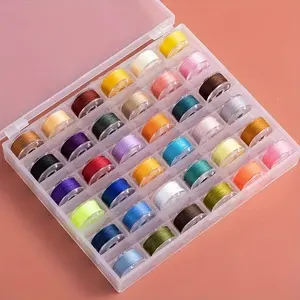 Sewing Thread Spool, 36pcs/set Colorful Sewing Thread Spool, Practical Replacement Simple Sewing Accessories Sewing Supplies Crafts
