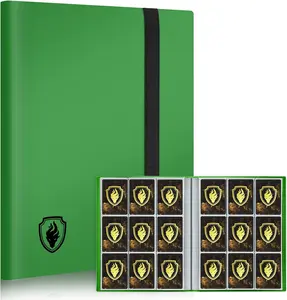 Card Binder 9 Pocket, 396 Pockets Trading Card Binder, Premium Collector Card Album for Standard Cards, Side Loading Card Collection Folder for Game Cards, Sport Cards
