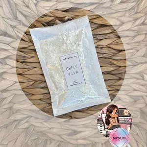 Greek Villa White Pearlescent Glitter Mix