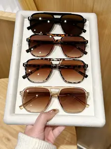 Unisex Vintage Trendy Frames Sunglasses, Retro Outdoor Sports Sunglasses, Fashionable Sunglasses for Men & Women for Everyday Use, Sunglasses for Driving, Tortoiseshell Polarized Sunglasses, Trendy Styling Sunglasses