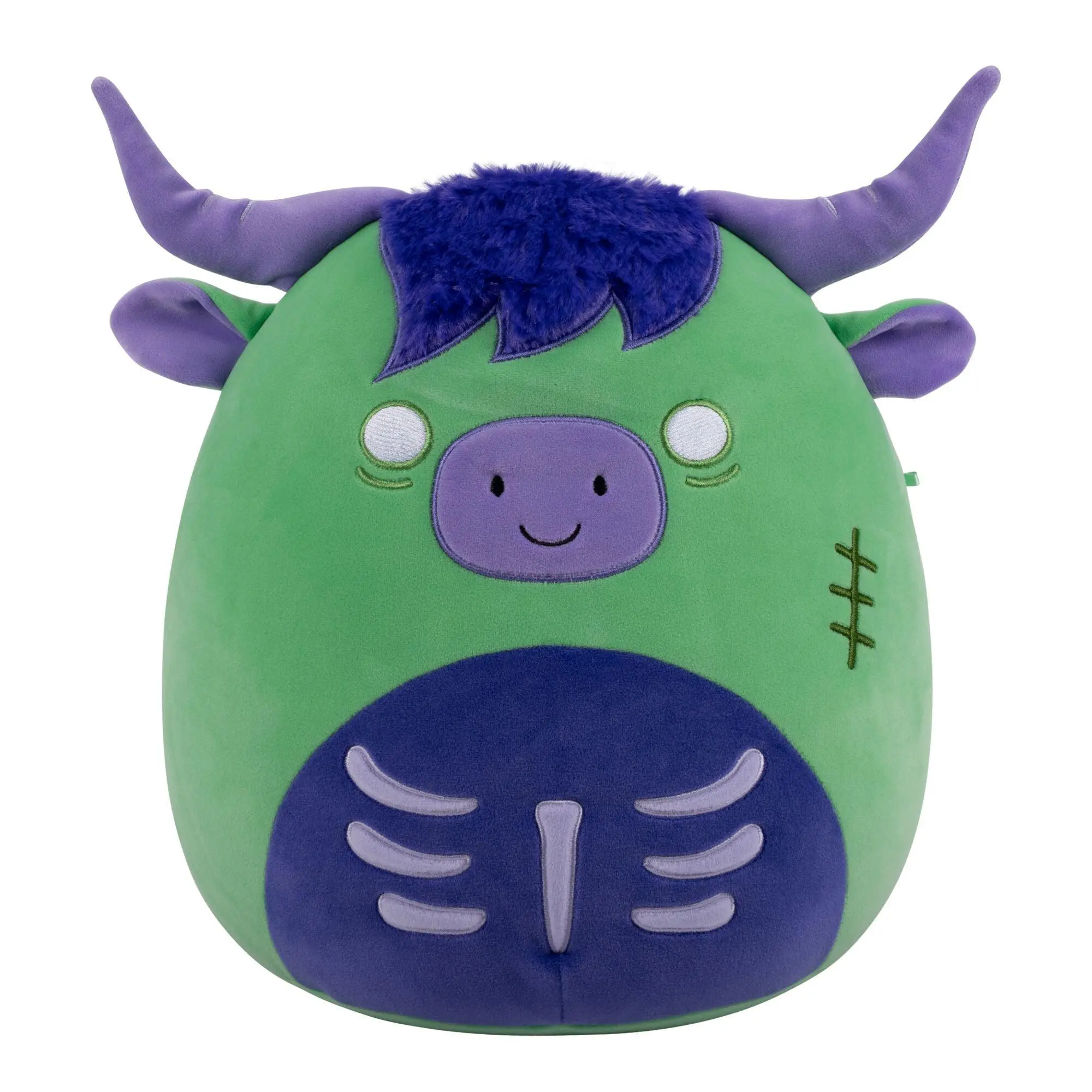 Squishmallows 12-Inch Calton the Zombie Highland Cow Plush Squishmallows 12-Inch Calton the Zombie Highland Cow Plush