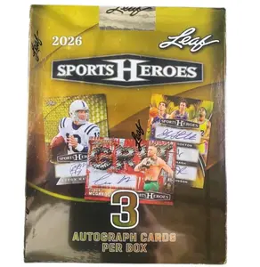 Serial Break #6 - Leaf Sports Heroes 2026 Trading Cards