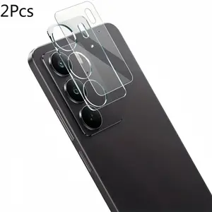 KAYKWONG'S 2 Pieces Camera Lens Protection Film Set For Realme C75, 9h Tempered Glass, HD Transparent, Back to School Student Gift Choice