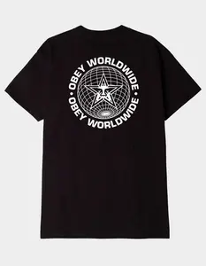 OBEY Worldwide Globe Mens Tee