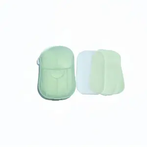 Portable Disposable Lightweight Soap Paper Set, 20pcs Thin Hand Washing Sheets, Ideal for Kitchen Bathroom Outdoor Travel Camping Use