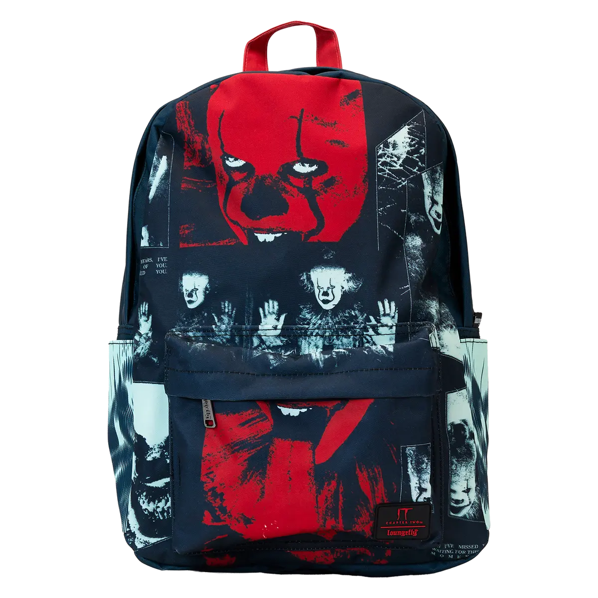 I Heart Horror It Pennywise Glow Nylon Full-Size Backpack