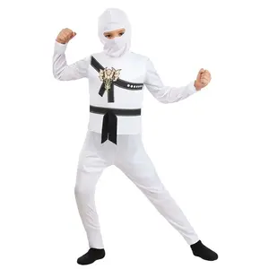 Kid's White Ninja Master Costume
