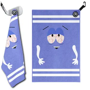 Fore Show Magnetic Golf Towel (Towelie) Waffle Microfiber with Magnet for Golf Bags, Carts & Clubs - 24” x 16” Funny Golf Gift Accessory For Men