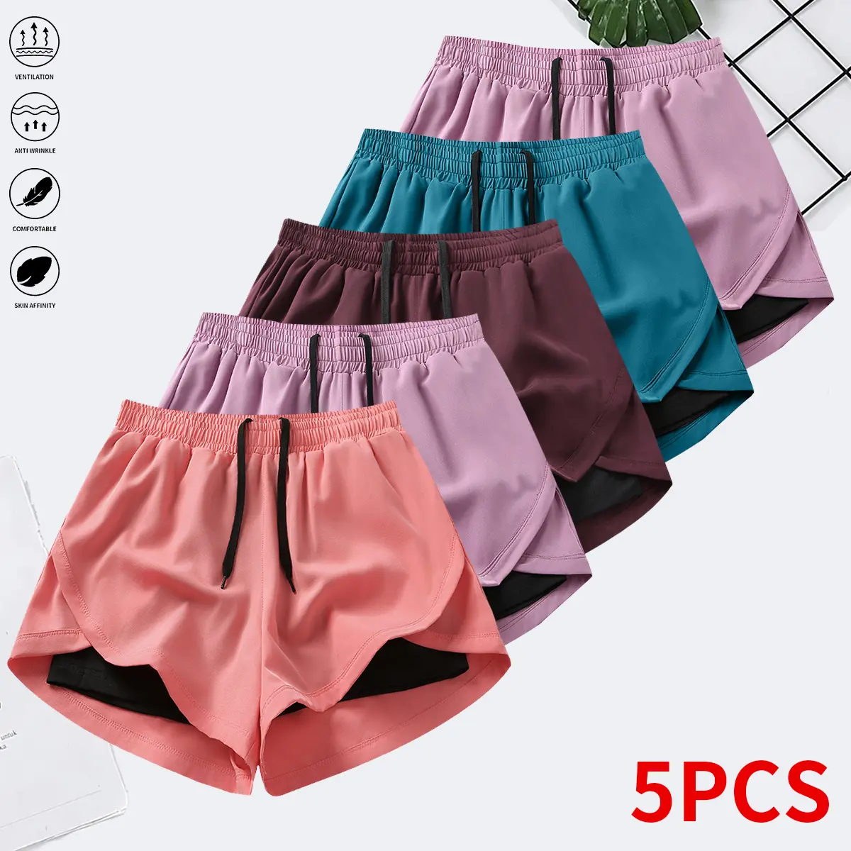 Pink + Purple + Burgundy + Lake Blue + Purple