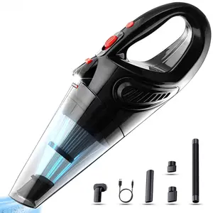 Portable Home Vacuum Cleaner, Super Strong Suction, Cordless Handheld with Cartridges, Food & Dust Residue Remover, Small Particle Cleaner