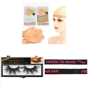 Freebies-Wig Band and 2PCS Cap and False Eyelashes, only for the baby who order from our live steaming