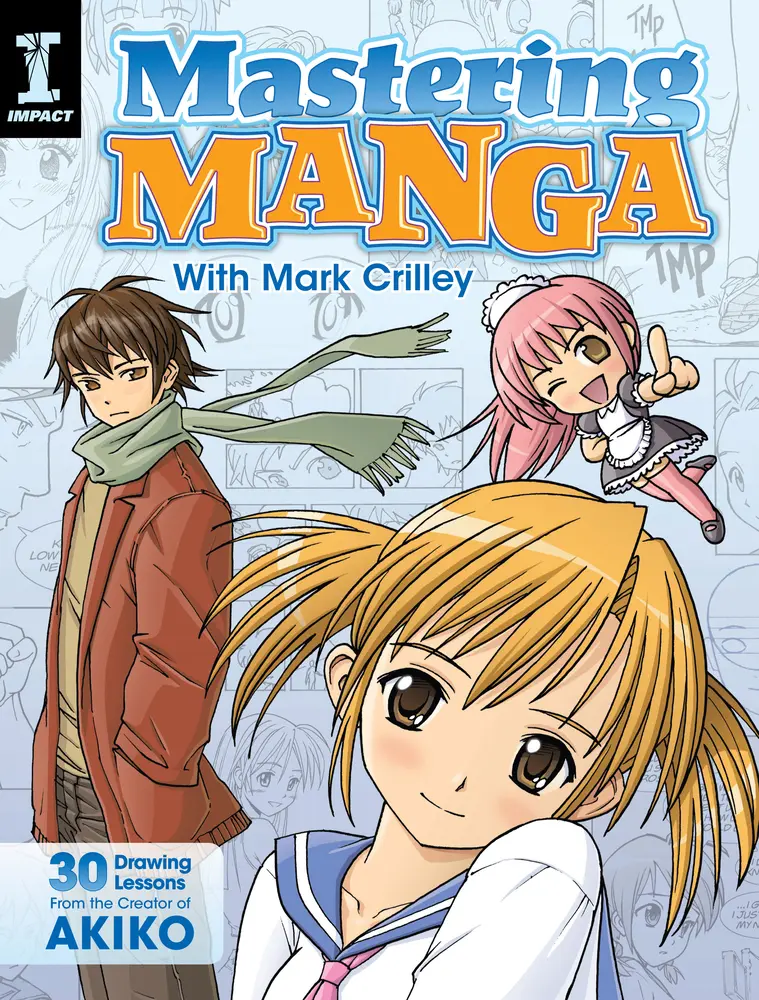 Used Manga Style Art Instruction Book - Mastering Manga with Mark Crilley, Graphic Novelist: 30 Drawing Lessons on Facial Features & Realistic Settings (English Safe Paperback), Body Proportions