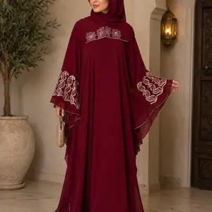 #28 Dubai luxury 1-piece butterfly abaya