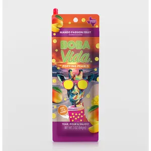 Mango Passion Fruit Popping Boba (10 pouches)