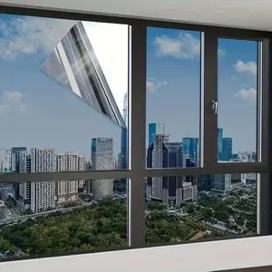 1 roll insulation-PVC window blinds, sun protection privacy protection, one-way view, removable shelter, DIY portable home insulation film, simple design, durable materials, lightweight shade, voyeur protection, privacy needs, Window Privacy Films