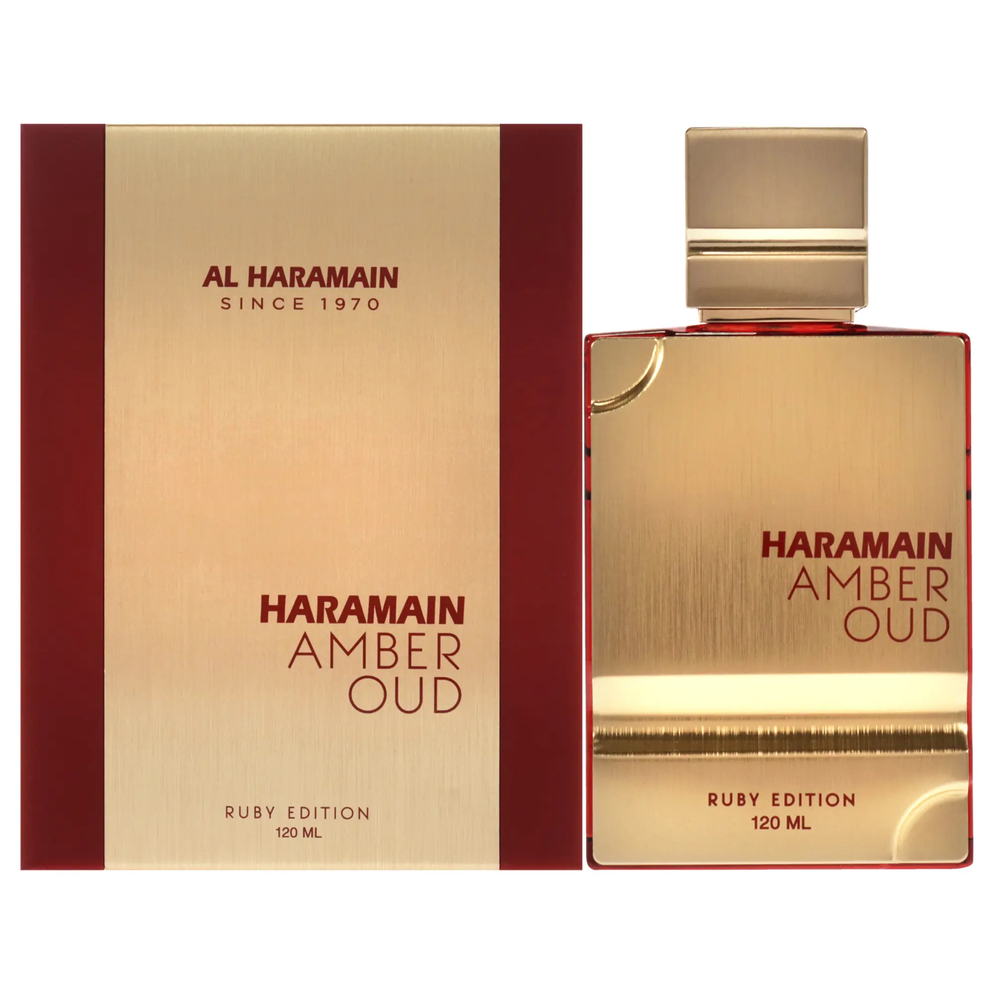 Amber Oud - Ruby Edition by Al Haramain for Unisex - 4 oz EDP Spray Amber Oud - Ruby Edition by Al Haramain for Unisex - 4 oz EDP Spray