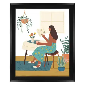 Mainstays 16" x 20" Black Beveled Poster and Picture Wall Frame