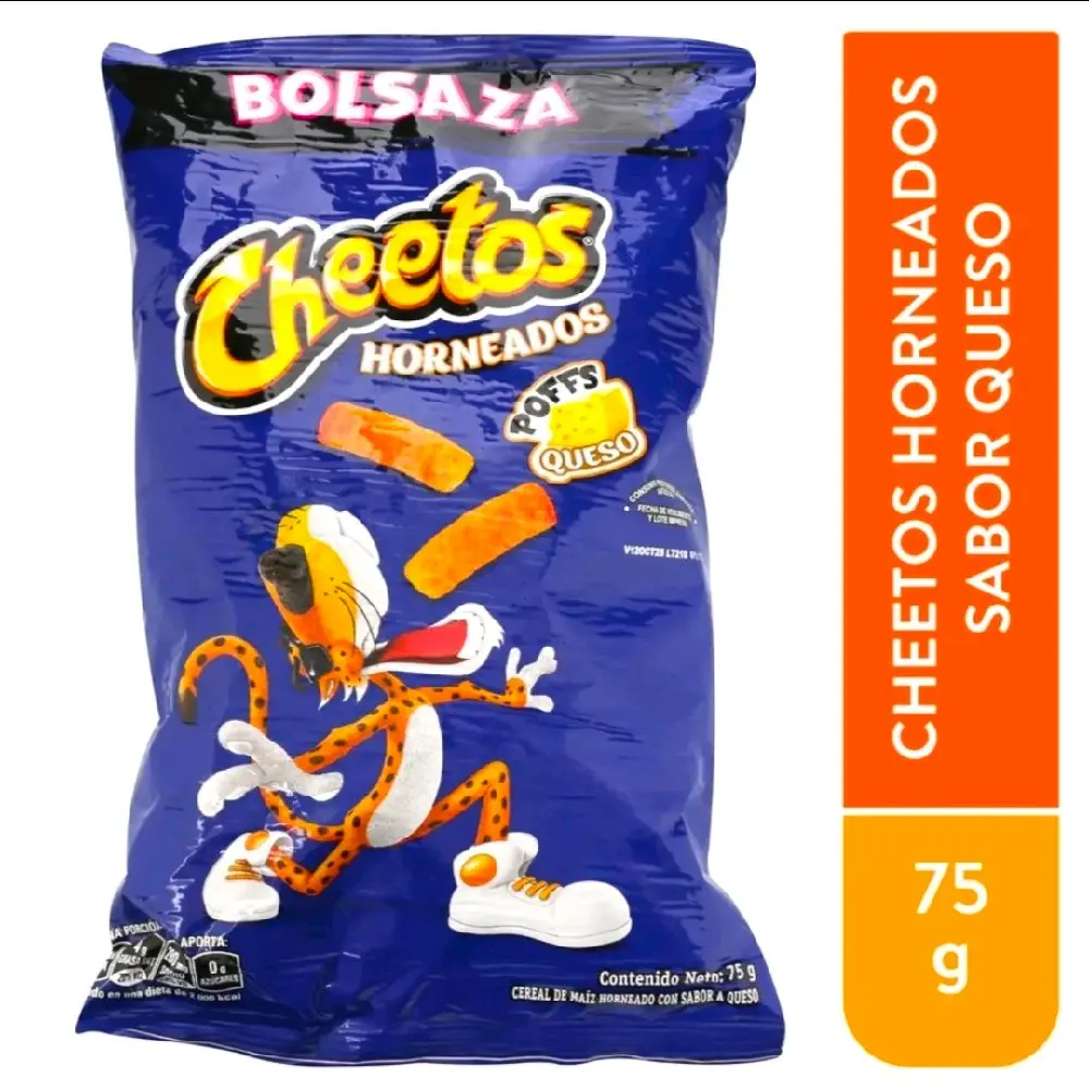 CHEETOS , from Guatemala 75 gr pack 2 unds CHEETOS , from Guatemala 75 gr pack 2 unds